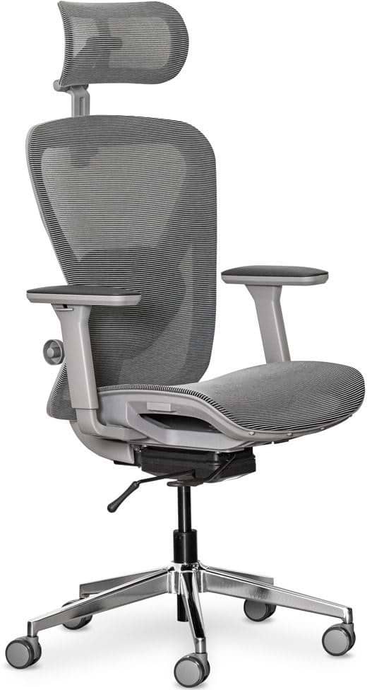 Кресло офисное Mealux Q1 Air Grey (HF Q-1 M/G)